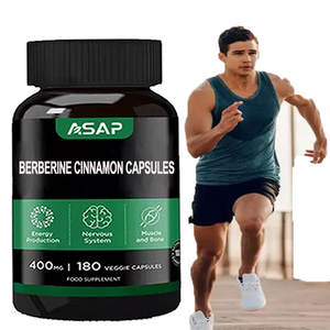 สารสกัดจากสมุนไพรอาหารเสริมซินนามอนแคปซูลเบอร์เบอรีน500มก. - Product Image 1