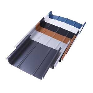 Dài khoảng tấm lợp Dọc Đường may kim Loại mái nhà tấm sắt thép cấu trúc bức tường cách nhiệt không thấm nước kim loại gạch tường - Product Image 3