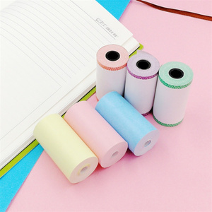 เครื่องพิมพ์กระดาษขนาด57*30มม. สีแบบมีกาวในตัวสติกเกอร์กระดาษความร้อน - Product Image 1