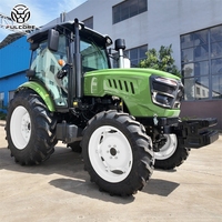 Tracteur agricole certifié CE FULCORE, moteur diesel 4 cylindres, fonctionnement à changement de vitesse pour la culture