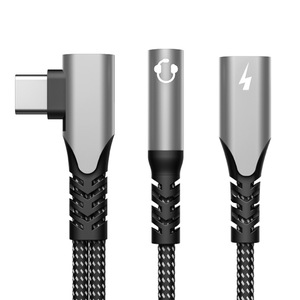 อะแดปเตอร์เสียง Type-C เป็น USB OTG พร้อมระบบชาร์จเร็ว 60W สำหรับหูฟัง-ฟังเพลงและโทรออก - Product Image 1