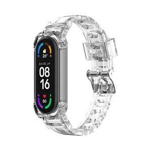 Bracelet de montre en TPU transparent en caoutchouc de couleur gelée d'intégration de glacier pour <span class=keywords><strong>Xiaomi</strong></span> <span class=keywords><strong>Mi</strong></span> <span class=keywords><strong>Band</strong></span> 8 7 6 <span class=keywords><strong>5</strong></span> <span class=keywords><strong>Mi</strong></span> <span class=keywords><strong>Band</strong></span> <span class=keywords><strong>5</strong></span> - Product Image 3