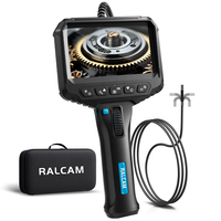 Borescope articulé avec écran 4.3 "Tube de serpent de 1M Caméra endoscope étanche d'avertissement haute température pour l'inspection industrielle