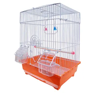 Wholesale Parrot Bird Cages Metal Large Bird Breeding Pet Cage Iron Foldable Canary Breeding Cages Birds