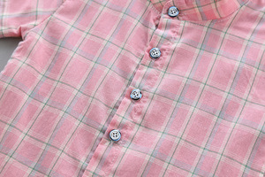 Conjunto de Ropa Infantil de Moda, Camisa a Cuadros para Niño y Pantalones Vaqueros de Moda - Product Image 5