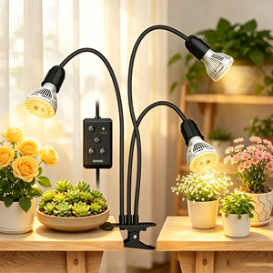 Remote Control Timed Landing Plant Growth Lamp Small Area Indoor Green Plant Succulent Coloring and Cultivation Lamp - Product Image 1