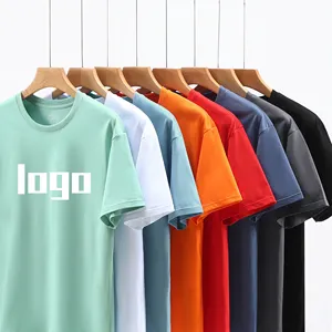 Custom T Shirt Printing Blank T-shirt With Logo For Men Your Own Brand Customize Tee Shirts With Tag Custom Shirts