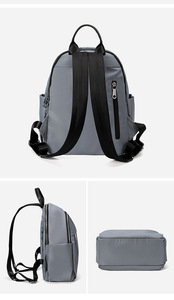 Women's Multifunctional <b>Large</b> Capacity Anti-Theft <b>Backpack</b> Dual-Use Waterproof Bag <b>School</b> Commuting Versatile Travel Cross - Product Image 6