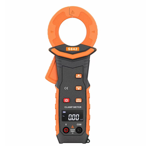 Pinza Amperimétrica Digital Profesional para Fugas a Tierra con Rango de 600V/300A, Pantalla LCD de Cuatro Dígitos, Alimentada por Batería AAA, VS-S642 - Product Image 3
