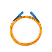 Cordon de brassage fibre optique lc/apc Jarretière Aqua turquoise 1.6mm 3.5m ftth cordon de brassage G657A2 fibre