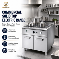 Bain-marie commercial chauffé au gaz en acier inoxydable, armoire chauffante pour aliments, table à vapeur pour buffet, restaurant, restauration