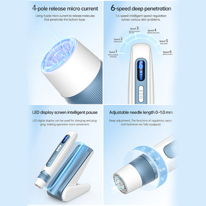 <span class=keywords><strong>Prix</strong></span> de gros Hydra Pen H5 Derma Pen, stylo de micro-aiguilletage automatique à sortie réglable, outils de mésothérapie anti-âge pour usage domestique - Product Image 3