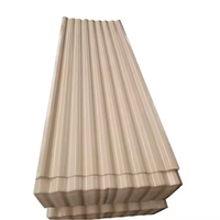 ASTM A792 Material de construcción Color recubierto Galvalume hoja de techo de Metal corrugado TIA acero tiempo superficie técnica placa desgaste