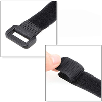 Sangle de sac d'école écologique, durable, réglable, élastique, auto-adhésive avec fermeture auto-agrippante
