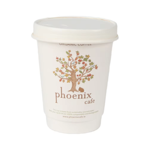 High Quality Double Wall Bamboo Custom Printing Logo Paper Cup Biodegradable for Hot Coffee or Take Away Use