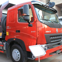 Camion Sinotruck HOW 351-450, fabricant chinois, nouveau, 8x4, 6x4, 4x4, semi-remorque diesel, benne basculante de 20 mètres cubes, Foton Dump Left