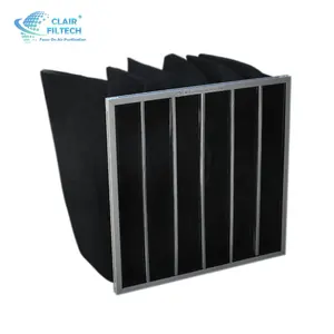 Hot Sale Activated Carbon Bag Filter For Air Conditioner Activated Carbon Pocket Air Filter
