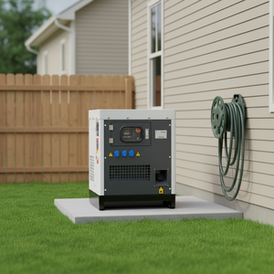 Groupe électrogène silencieux 53,6 kVA, portable, triphasé, démarrage automatique, démarrage à distance - Product Image 1