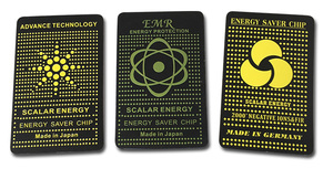Pegatinas de Protección Contra la Radiación con Chip de Ahorro de Energía Escalar ECAMAZ EMR para Teléfonos Móviles, Computadoras Portátiles y Electrodomésticos - Product Image 3