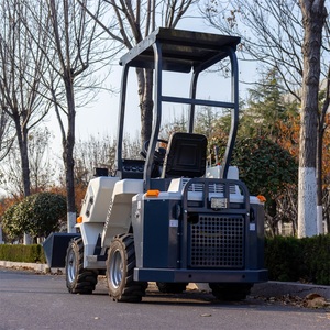 HT-L28 Mini Wheel <span class=keywords><strong>Loader</strong></span> 23HP mesin Diesel dengan kolom kemudi antiaus ban PLC garansi 1 tahun - Product Image 4