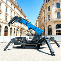 1 Tonne 2 Tonnen 3 Tonnen Fly-Jib Teleskop-Spinnenkran zum Fabrikpreis