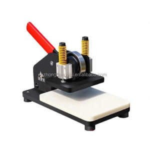 Petite presse manuelle à découper le cuir avec composants à engrenages - Product Image 5