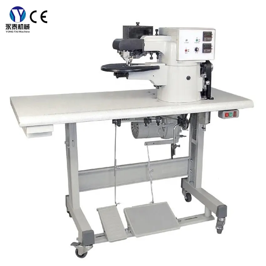 Automatic Adjust PVC PU Canvas Material Hot Cement Edge Folding Shoes Bag Leather Cell Phone Making Machine