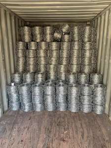 ลวดหนามชุบสังกะสีคุณภาพสูง ขนาด 2 มม. แบบบิดเกลียวสองชั้น ม้วน 25 กก. ยาว 500 ม. สำหรับทำรั้ว - Product Image 6