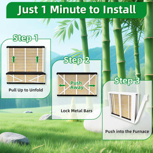 แผ่นกรองอากาศไฟเบอร์สังเคราะห์แบบจีบ MERV 16 ใหม่ พร้อมประสิทธิภาพการกรอง 99.99% ผลิตตามสั่งสำหรับระบบ HVAC - Product Image 5