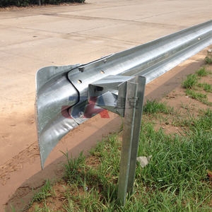 Nhà máy trực tiếp Q235 q345 thép W chùm hộ Lan Tôn sóng đường cao tốc Sụp Đổ rào cản với ngoài trời nhúng nóng kết thúc mạ kẽm - Product Image 3