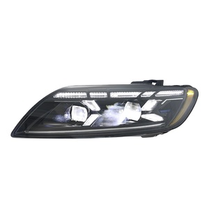 ชุดไฟหน้าสำหรับ Q7 ปี 06-15 แบบดัดแปลง พร้อมไฟ LED สำหรับวิ่งกลางวันแบบไดนามิก ไฟเลี้ยวแบบไหล  เลนส์ไฟ 12V ไฟ LED แบบไดนามิกสำหรับวิ่งกลางวัน - Product Image 2