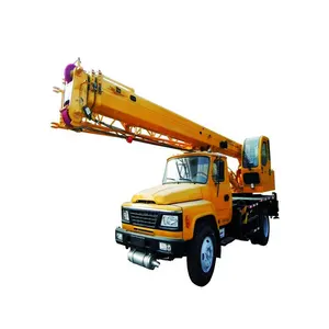 Cheap Price 12 TON Small truck crane Hydraulic Mobile Truck Crane Full Boom Crane QY12B.5