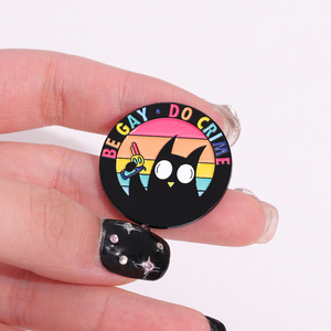 Broches de Esmalte con el Arcoíris del Orgullo <span class=keywords><strong>LGBT</strong></span>, Broche de Animal de Dibujos Animados, Insignia de Solapa, Accesorios de Joyería, Regalo para Amigos, Venta al por Mayor - Product Image 4