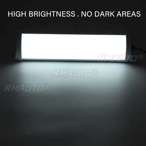 ไฟ LED บาร์ 12V 24V 72 ดวง สำหรับตกแต่งภายในรถยนต์ พร้อมสวิตช์เปิด/ปิด สำหรับรถตู้ รถบรรทุก รถบ้าน รถคาราวาน เรือ - Product Image 2