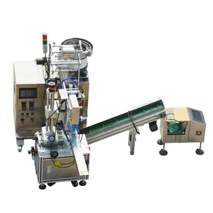 Multi function automatic metal and plastic parts filling and packing machine