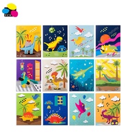 Carpeta de archivos de papel con doble o dos bolsillos, colores variados, estilo de moda, con laminación brillante