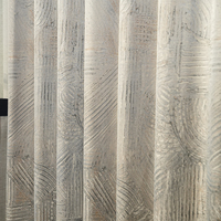 Cortinas de lujo de arte abstracto para dormitorio, sala de estar, ventanas de piso a techo, tela de cortina opaca americana