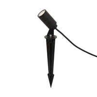 Projecteur LED de jardin à piquet, éclairage paysager, zoom réglable, anti-éblouissement, extérieur, IP65, 24V, 6W