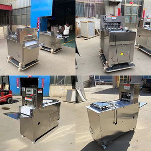 Large Capacity Automatic Frozen <b>Meat</b> <b>Slicer</b> Machine 1 2 4 6 Blades for Industrial Mutton Beef Roll Slicing Factory Use - Product Image 6