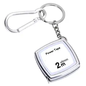 1 m 2 m promotional tape measure retractable promotion gifts measuring tape keychain