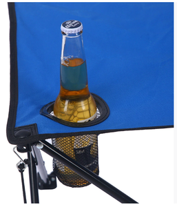 Kim loại nhẹ ngoài trời gấp bàn và ghế thiết lập cho cắm trại ăn uống bãi biển phác thảo nghệ thuật Xách Tay Cắm Trại đồ nội thất - Product Image 5