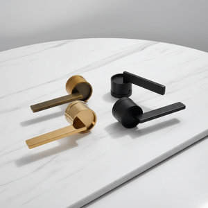 Manija <span class=keywords><strong>de</strong></span> Puerta <span class=keywords><strong>de</strong></span> Lujo en Línea <span class=keywords><strong>de</strong></span> Aleación <span class=keywords><strong>de</strong></span> Aluminio y Zinc con Latón, Juego <span class=keywords><strong>de</strong></span> Panel con Cerradura <span class=keywords><strong>de</strong></span> Llave para Privacidad del Hogar, Manijas <span class=keywords><strong>de</strong></span> Puerta <span class=keywords><strong>Interiores</strong></span> con Palanca - Product Image 1