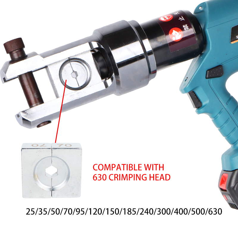630 Lithium Battery Hydraulic Crimping Die10