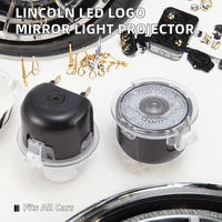 Projecteur LED de logo fantôme pour rétroviseur de voiture, éclairage de bienvenue pour MKZ MKS