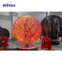 Pantalla LED Esférica para Interiores P1.8 P2 P2.5 de Fábrica, Pantalla LED de Alta Calidad para Eventos Comerciales y Exposiciones