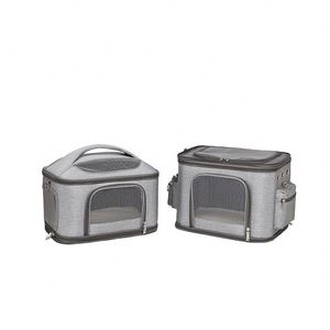BSCI Factory Airline Approved Outdoor Dog <b>Cat</b> Carrier Bag Double Layer Pet <b>Backpack</b> Removable Convenient Pet <b>Cat</b> <b>Backpack</b> Dog - Product Image 5