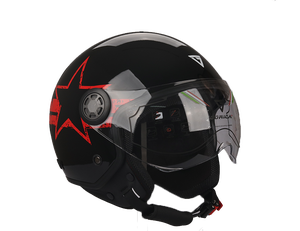 Casques de moto à double lentille 2023 NOUVEAU Modèle ouvert pour adultes, accessoires de moto, protection de la tête YA-662 M - Product Image 6