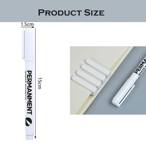 Permanent <b>White</b> Marker Water-proof Durable <b>White</b> Marker <b>Pen</b> for Cargo Shipping Marking - Product Image 3