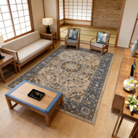 Tapis moderne en polyester tissé et gaufré imprimé en 3D, vente en gros en Chine, pour usage hôtelier