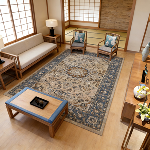 Tapis tissé en relief imprimé en 3D pour hôtel, fourni par une usine chinoise en gros - Product Image 5